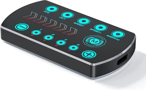 Controlador de Respuesta de Acelerador BY-J, 9 Unidades 10-Modos FLC-821 Controlador Electrónico de Acelerador Universal para Auto, Compatible con