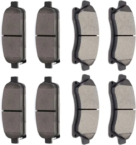OCPTY Pastillas de freno de cerámica, pastilla de freno delantera y trasera de parada rápida para Chevrolet Cruze 2011-2015, 2016 para Chevrolet