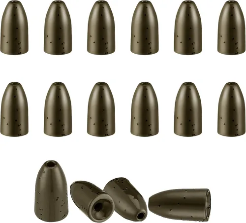 16 pesas de pesca de tungsteno para lubina, lanzar y voltear platina, tamaños 1/8, 1/4, 3/16 onzas, equipo de lubina