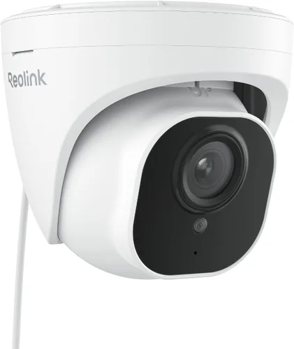 REOLINK Sistema de Cámara de Seguridad con Cable 4K para Exteriores, Cámara de Vigilancia IP PoE Tipo Domo con Detección de Humanos/Vehículos,