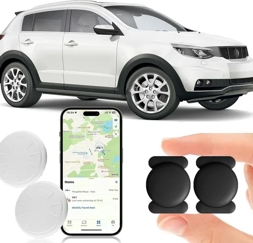 Miniatura 9 de Rastreador GPS para vehículos, rastreador GPS de automóvil, sin tarifa mensual, localizador de automóvil funciona con Find My(solo iOS), mini