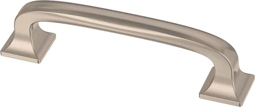 Miniatura 33 de Franklin Brass (Paquete de 10) – Manijas de gabinete de hierro suave, centro de agujero de 5-1/16 pulgadas, tiradores para cajones, puerta de Metal
