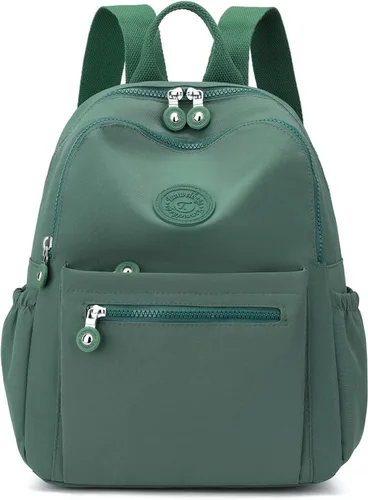 Miniatura 28 de Tanweibago Mini mochilas de nailon para mujer, mochilas pequeñas de 11L para mujer, mochila ligera casual para mujer, mochila de viaje de compras