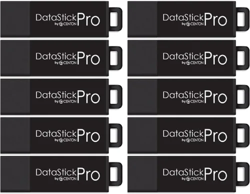 Miniatura 10 de Centon Electronics DataStick Pro - Unidad flash USB 3.2 Gen1, 128 GB, 5 unidades flash USB, paquete de 5 unidades, color negro