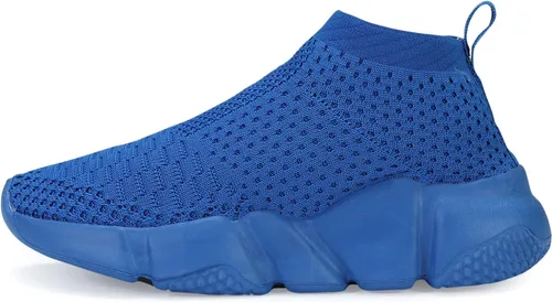 Miniatura 2 de Casbeam Zapatos deportivos para caminar y correr para niños y niñas, transpirables, ligeros, ligeros, a la moda (babero para niños pequeños)