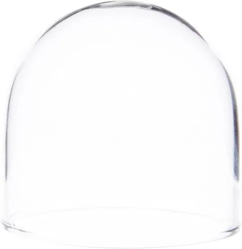 Miniatura 8 de Plymor 1.875" x 1.875" Mini cristal Display Dome Cloche (base de chapa de caoba oscura)