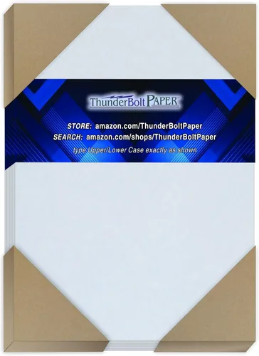 Miniatura 17 de 50 papel de pergamino azul de 65 libras de peso de cubierta – 3 x 5 pulgadas (3 x 5 pulgadas) foto Tarjeta Tamaño del marco- Hojas de cartulina