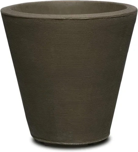 Miniatura 28 de Crescent Garden Madison Planter– Maceta resistente a la intemperie, doble pared para interiores y exteriores con orificio de drenaje, contenedor