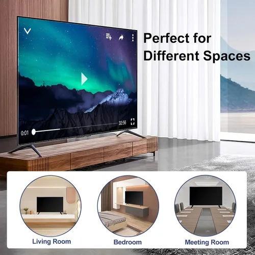 Miniatura 7 de Soporte base mejorado para TCL de 28, 32, 40, 43, 49, 50, 55, 65 pulgadas, patas de TV Roku para TCL Roku TV, patas de soporte de TV con juego