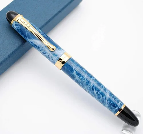 Miniatura 6 de JINHAO X450 - Pluma estilográfica con punta M (negro brillante)