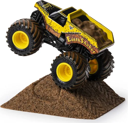 Miniatura 4 de Monster Jam, Earth Shaker Monster Dirt - Juego de iniciación con 8 onzas de Monster Dirt y juguete oficial de Monster Jam Truck fundido a escala