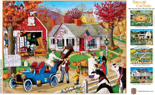 Miniatura 4 de MasterPieces Rompecabezas EZ Grip de 300 piezas, hallazgos de otoño, 18 x 24 pulgadas