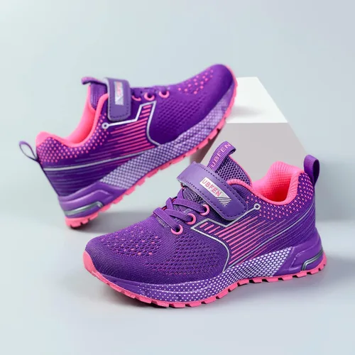 Miniatura 9 de UBFEN Tenis para niños y niñas, para correr, atletismo, caminar, gimnasio, deportes, ligeros, transpirables