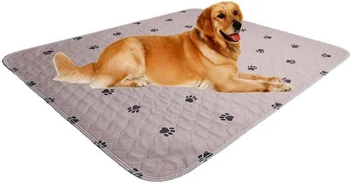 Miniatura 8 de Almohadillas lavables para cachorros, reutilizables, súper absorbentes, impermeables, almohadilla grande para orina de perro para cama de perro