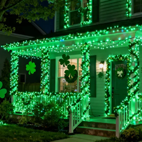 Miniatura 3 de Brizled - Luces de Navidad inteligentes, 66 pies / 20 metros, 200 luces LED que cambian de color para árbol de Navidad con control por aplicación