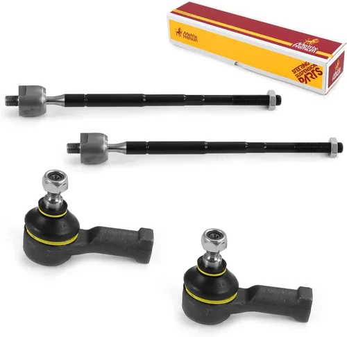 Miniatura 166 de Metrix Premium Chassis Parts - Juego de 4 barras de acoplamiento interior y exterior para Audi A3 15-16, Seat Leon 06-20 (México), 09-17 Volkswagen