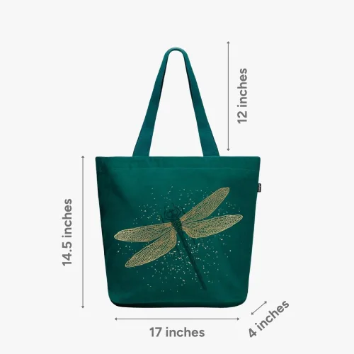 Miniatura 116 de Ecoright Bolsa de lona estética para mujer, bolsa grande con cremallera y bolsillo, bolsa de mano para mujer, para yoga, trabajo, playa
