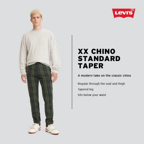 Miniatura 4 de Levi's XX - Pantalones de gabardina para hombre, pierna cónica estándar (también disponibles en tallas Big y Tall)