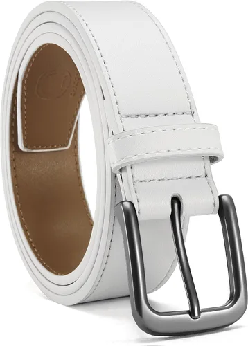 Miniatura 12 de CHAOREN Cinturones de cuero para hombre - Cinturón de 35mm de cuero genuino para jeans - Regalo para hombre para vestir casual
