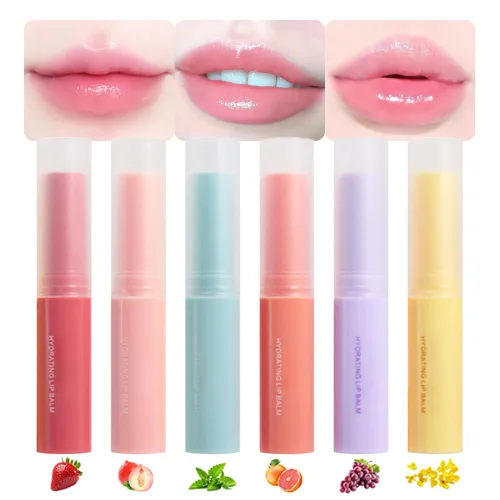 Miniatura 8 de BINGBRUSH Lápiz labial que cambia de color melocotón, hidratante de larga duración para el cuidado de los labios, bálsamo labial mágico, brillo