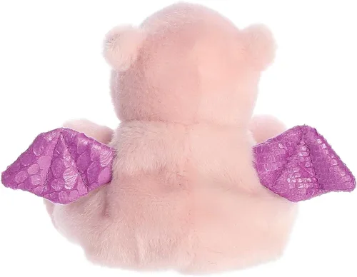 Miniatura 4 de Aurora® Adorable Palm Pals™ Aria Pink Dragon™ - Juego de bolsillo - Diversión coleccionable - Rosa 5 pulgadas