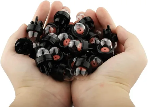 Miniatura 3 de Hipa Paquete de 5 bombillas de imprimación 503936601 para motosierra de motor pequeño McCulloch Husqvarna Poulan Echo Ryobi Homelite, motosierra