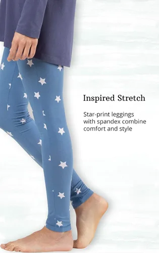 Miniatura 5 de Addison Meadow - Pijama para mujer, camiseta de manga larga y leggings para dormir
