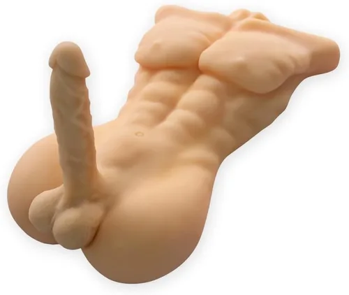 Muñeca sexual masculina con consolador realista, juguetes sexuales para mujeres, masturbación, muñecas de TPE realistas, juguetes sexuales para
