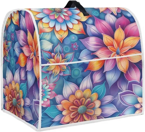 Miniatura 24 de Funda para mezclador de cocina de pata de perro bohemio compatible con ayuda de cocina de 4.5 a 5 cuartos de galón, batidora de pie Hamilton