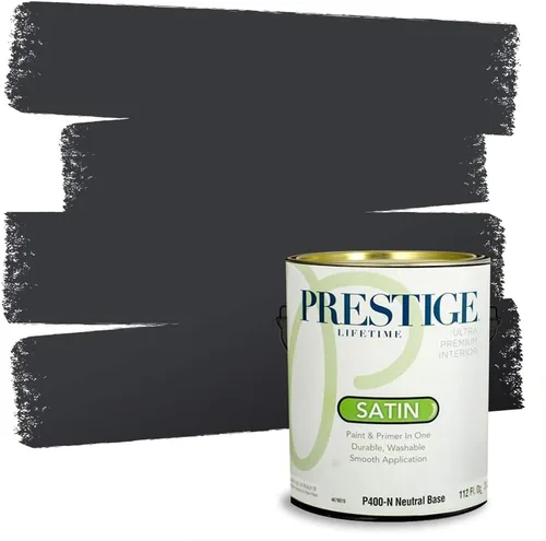 Miniatura 148 de Prestige Paints - 2 en 1, pintura base y pintura de exterior, P500-N-SW7020 SW6991-PCM