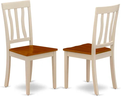 Miniatura 4 de East West Furniture AVAT5-WHI-W - Juego de comedor de 5 piezas que incluye una mesa de comedor ovalada con hojas de mariposa y 4 sillas de cocina