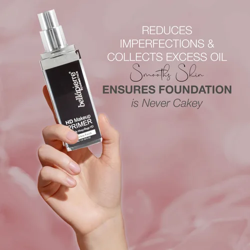 Miniatura 3 de bellapierre Imprimación de maquillaje HD para una tez suave y clara, sin crueldad animal y no tóxica, corrector facial sin talco, 1.01 onzas líquidas