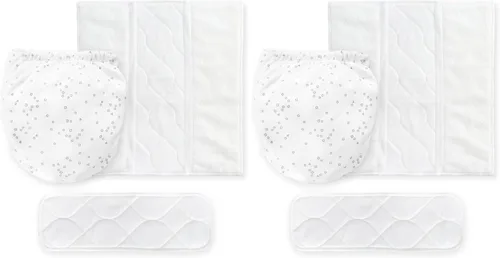 Miniatura 8 de SmartNappy - Funda híbrida de tela tejida de algodón por Amazing Baby, NextGen + 1 inserto reutilizable de tres pliegues + 1 refuerzo reutilizable