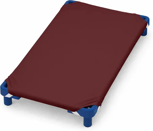 Miniatura 14 de Paquete de 6 sábanas para cuna preescolar para guardería, tela de mezcla de poliéster con esquinas elásticas para cunas que se adaptan a 22 x 40