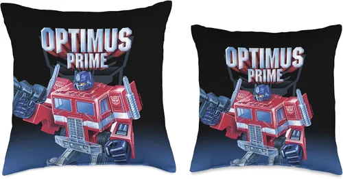 Miniatura 3 de Transformers Optimus Prime Hero - Almohada de 16 x 16 pulgadas, multicolor