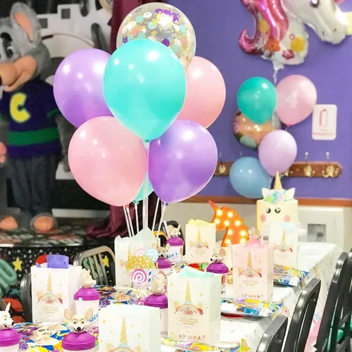 Miniatura 6 de Kit de soporte para globos, kit de soporte de mesa para globos, palos para globos con tazas, fácil montaje, soporte para globos, 2 juegos de soporte