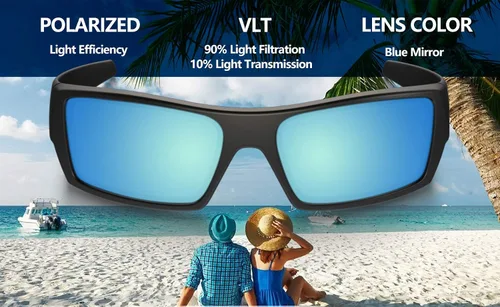 Miniatura 3 de Lentes de repuesto polarizadas prémium de 0.059 in para gafas de sol Oakley Eye Jacket Redux OO9438 - MultiOptions