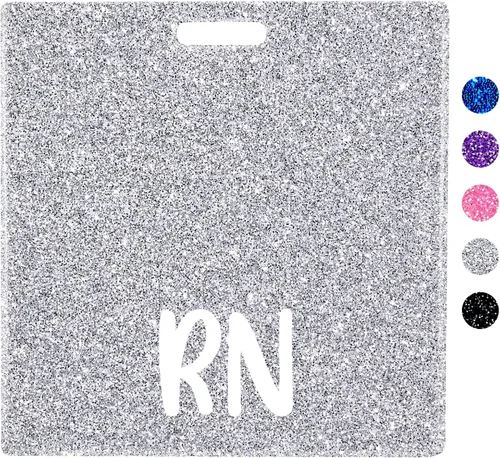 Miniatura 12 de Plifal RN Porta Insignia con Soporte de Tarjeta para Enfermera, Accesorios de Enfermería, Insignia de Enfermera Registrada Horizontal, Rn Rainbow
