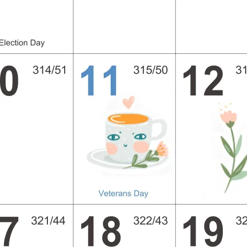 Miniatura 6 de Calendario de pared 2021