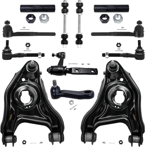 Miniatura 96 de Detroit Axle - Kit de suspensión delantera de 12 piezas para Mercury Grand Marquis Ford Crown Victoria Town Car 2003-2011, 2 brazos de control