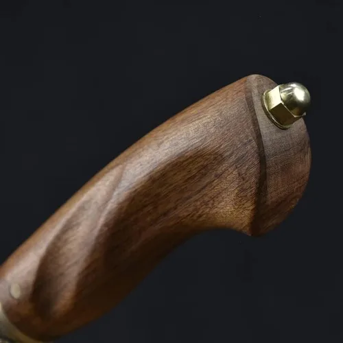 Miniatura 4 de Cuchillo de carne, cuchillo de cocina forjado a mano de 9 pulgadas, cuchillo de cocina de hoja afilada, cuchillo de cocina Longquan de China