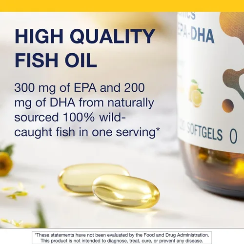Miniatura 3 de Metagenics OmegaGenics EPA-DHA 500 - Suplemento de aceite de pescado de alta potencia para la salud cardiovascular* - De origen sostenible y probado