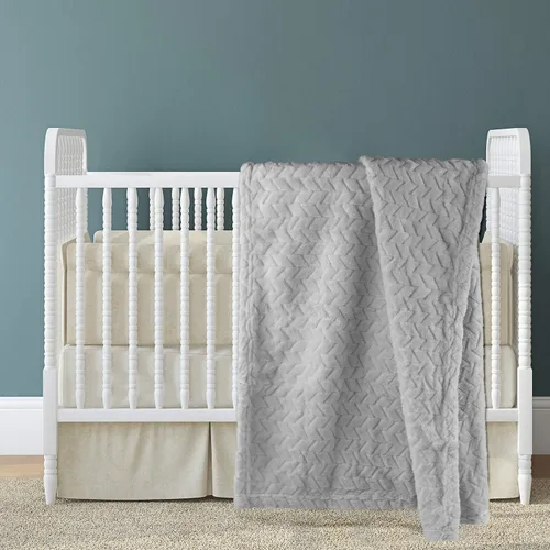 Miniatura 6 de Manta de franela para bebé, cobijas acogedoras para recién nacidos y niños pequeños, supersuave y cálida manta de bebé para cochecito de cuna
