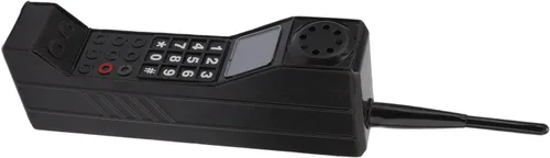 Miniatura 5 de Shanrya Adornos de teléfono móvil en ladrillo retro colorido hierro vibrante retro a prueba de goteo modelo de teléfono móvil anticuado aspecto