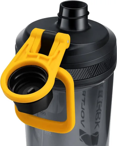 Miniatura 3 de VOLTRX Botella mezcladora, mezclador eléctrico recargable USB C con Gallium, vasos mezcladores para batidos de proteínas y batidos de reemplazo