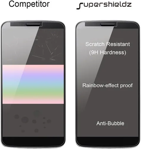 Miniatura 2 de Supershieldz Protector de pantalla de vidrio templado diseñado para Motorola Moto Z Play y Moto Z Play Droid, antiarañazos, sin burbujas