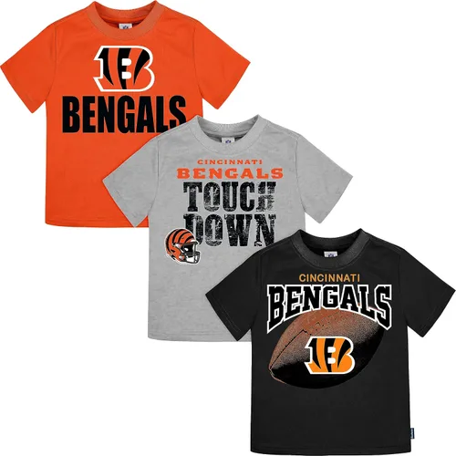 Miniatura 12 de Gerber Unisex Baby NFL 3 Pack Short Sleeve Team Fan Tee Shirt
