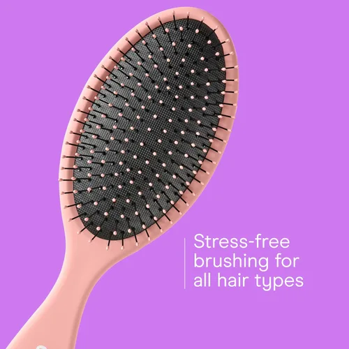 Miniatura 5 de Conair Juego de Cepillos Desenredantes para Cabello, Paquete de 3 Cepillos Desenredantes para Cabello Húmedo o Seco, Desenredante Suave para Todo