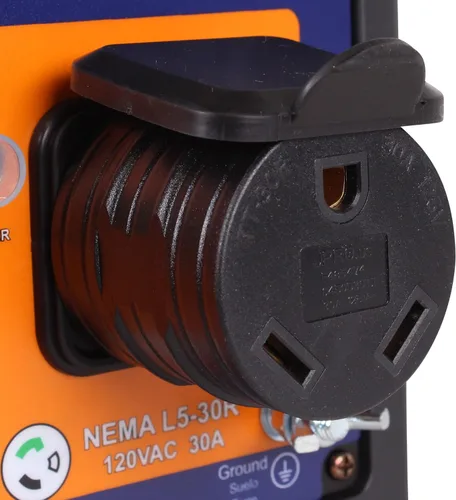 Miniatura 7 de Journeyman-Pro Generador RV Adaptador de corriente L5-30P macho a TT-30R hembra 125 VCA 30 Amp - Convertidor de enchufe de cable eléctrico