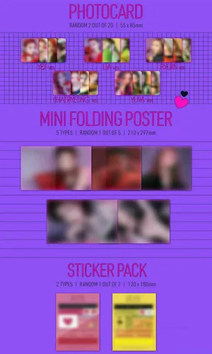 Miniatura 4 de ITZY [GUESS WHO] Album [ DAY & NIGHT ] VER. CD+1p FOLDED POSTER+72p Photo Book+2 Photo Card+ Mini Folding Poster(On pack) +Sticker Pack+News Paper